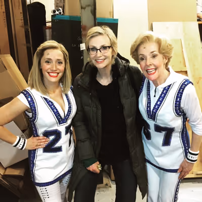 Haven Burton, Jane Lynch, Georgia Engel Photo