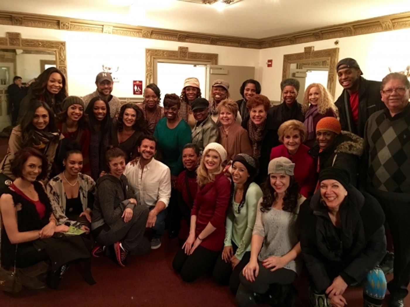 Photo Flash: Jane Lynch and More Pose with GOTTA DANCE Cast After the Show  Image