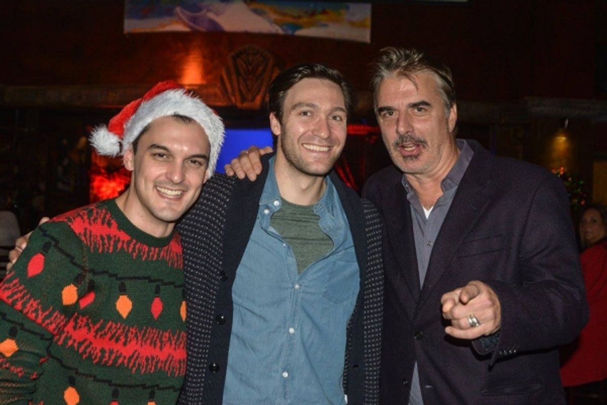Chris Noth and Wesley Taylor at 