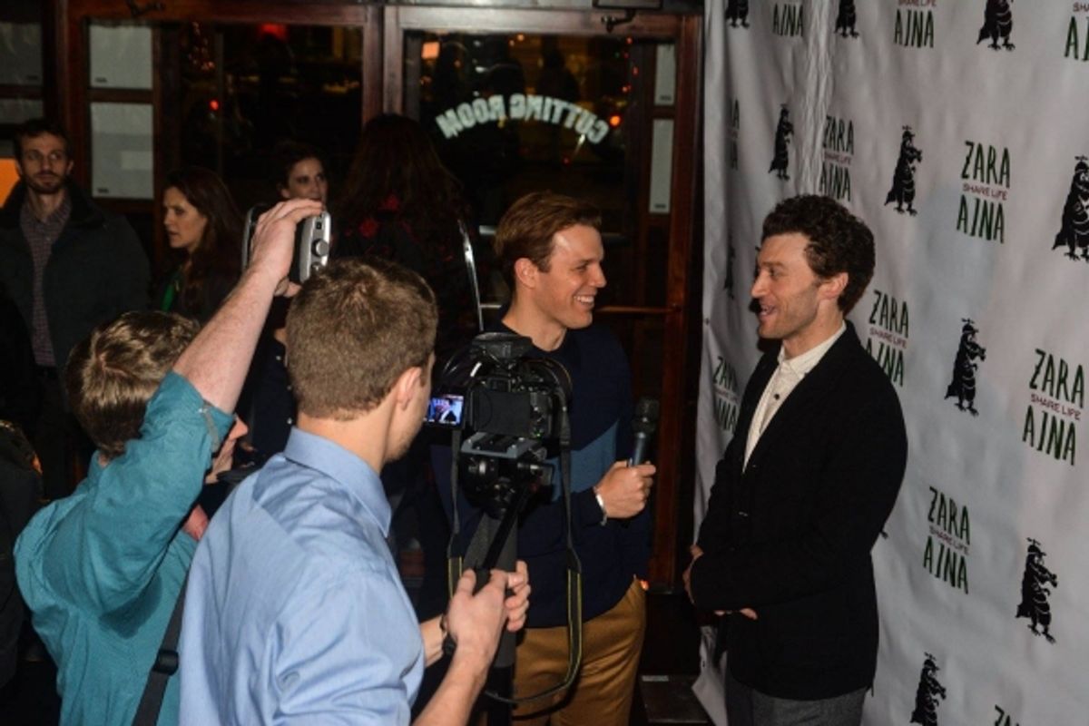 Bryce Pinkham and company at 