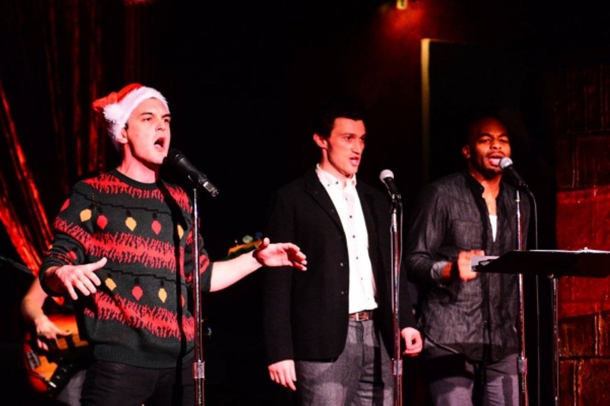 Wesley Taylor, Bryce Pinkham and Brandon Victor Dixon at 