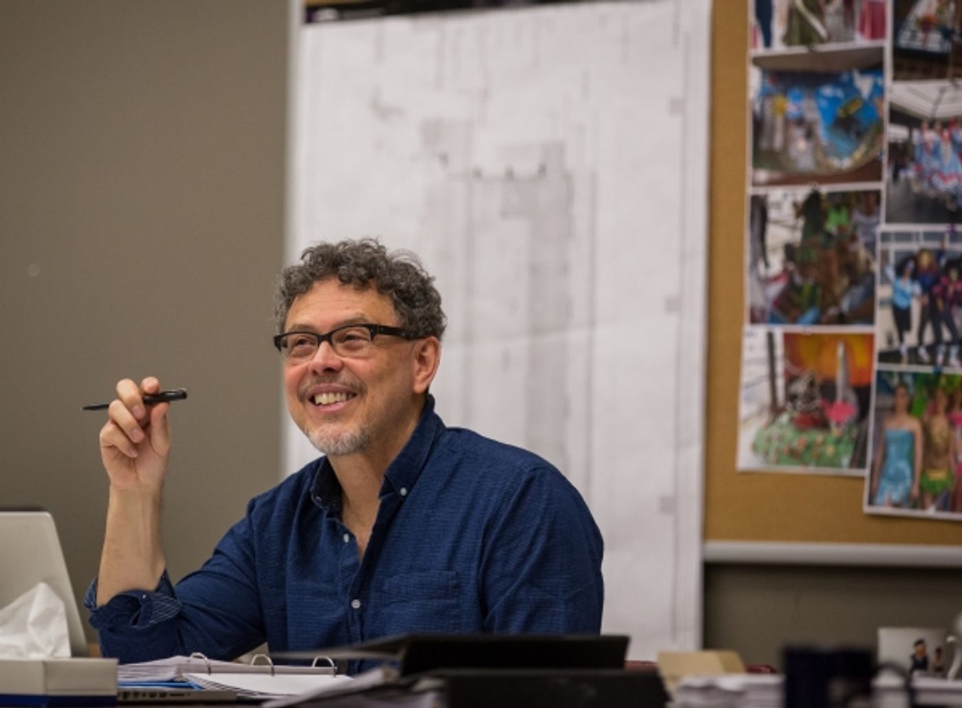 Photo Flash: In Rehearsal for ANOTHER WORD FOR BEAUTY at The Goodman Theatre  Image