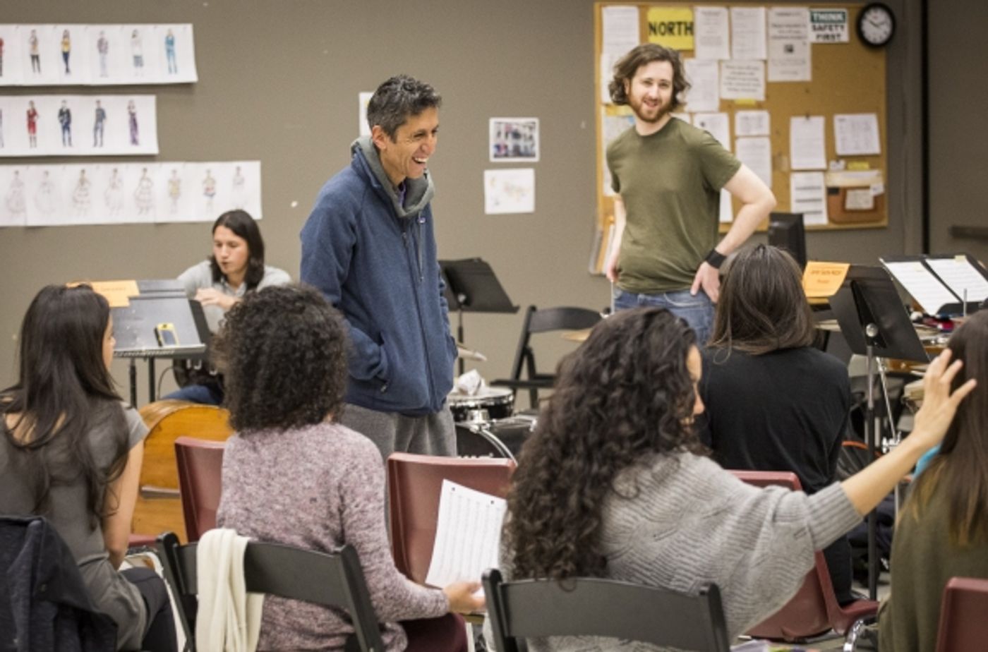 Photo Flash: In Rehearsal for ANOTHER WORD FOR BEAUTY at The Goodman Theatre  Image
