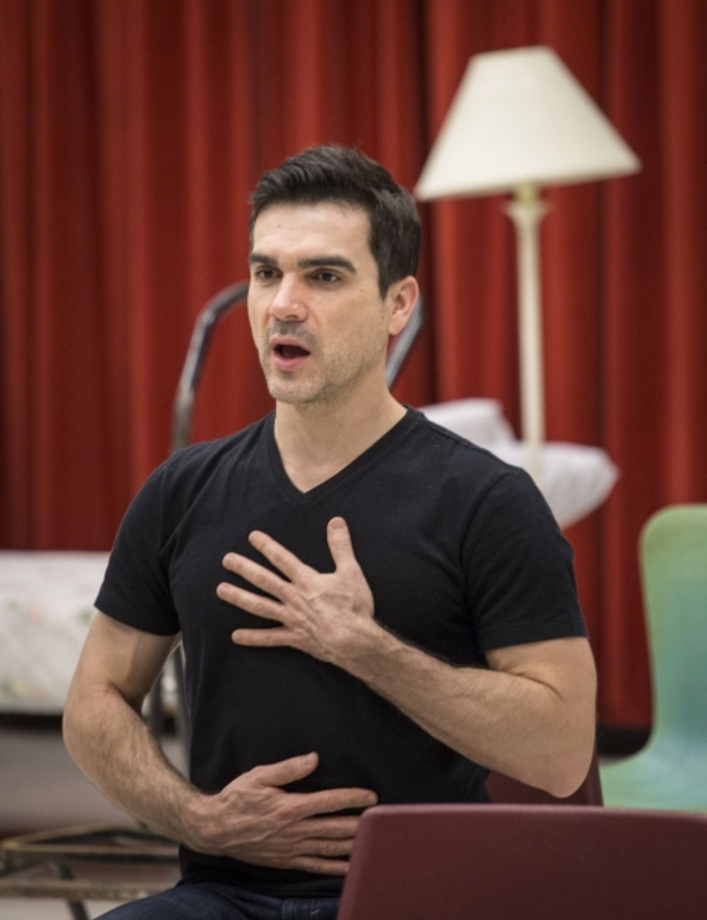 Photo Flash: In Rehearsal for ANOTHER WORD FOR BEAUTY at The Goodman Theatre  Image