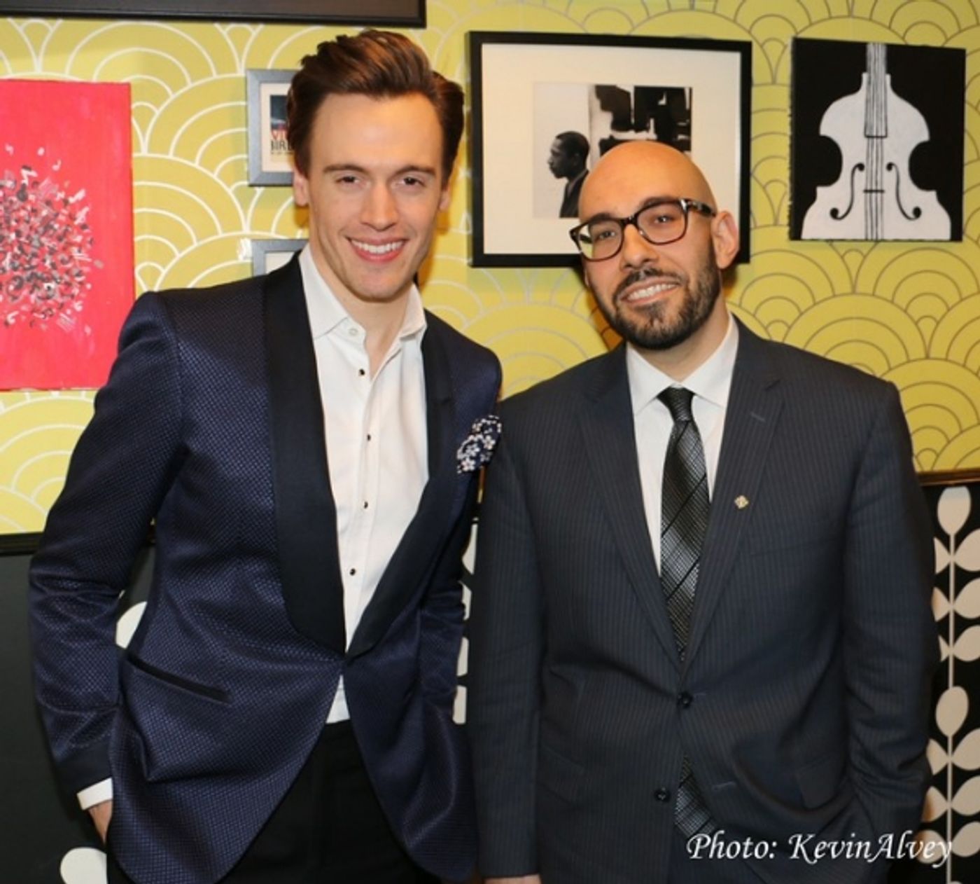 Photo Flash: Stage and Screen Star Erich Bergen Joins Jazz Pianist Angelo Di Loreto at Birdland Photo Flash: Stage and Screen Star Erich Bergen Joins Jazz Pianist Angelo Di Loreto at Birdland Image