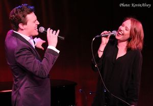 Erich Bergen and Jessica Keenan Wynn Photo