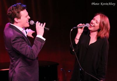 Erich Bergen and Jessica Keenan Wynn Photo