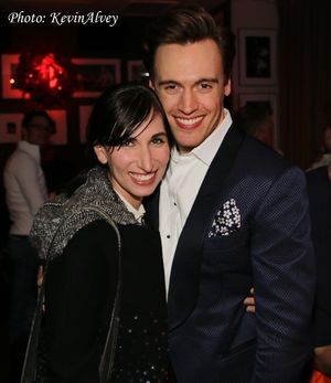 Nikka Graff Lanzarone and Erich Bergen Photo