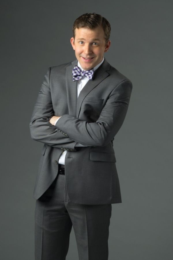 Eric Anrkim stars as J. Pierrepont Finch Photo