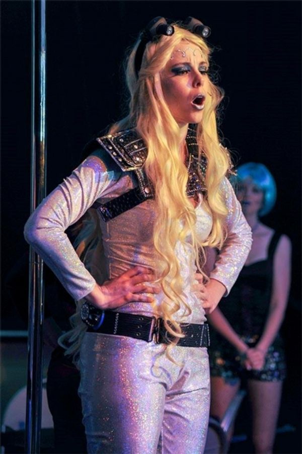 Jubilee Climax (Joanna Tyler) reaches a crescendo. Photo