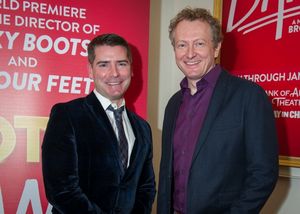 Chad Beguelin, Bob Martin @ BroadwayWorld Chad Beguelin, Bob Martin Photo