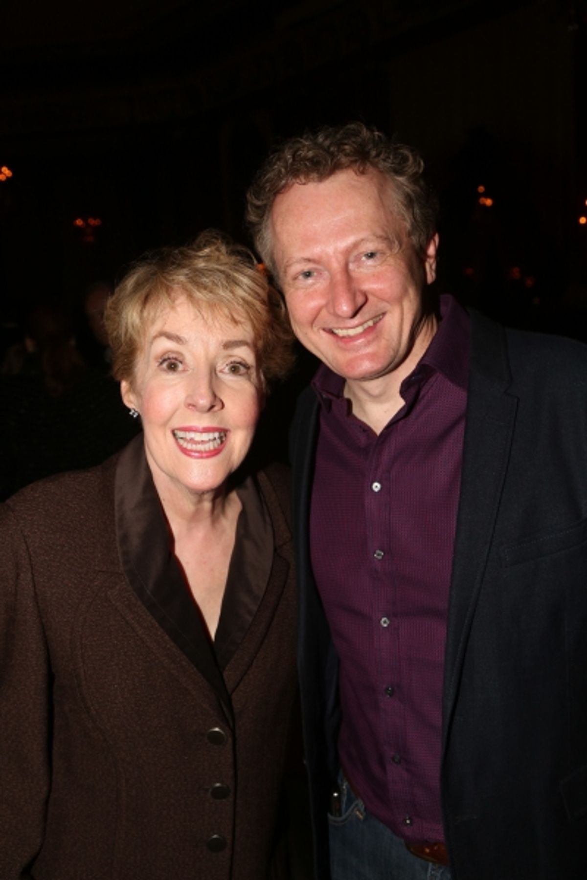 Georgia Engel, Bob Martin at 