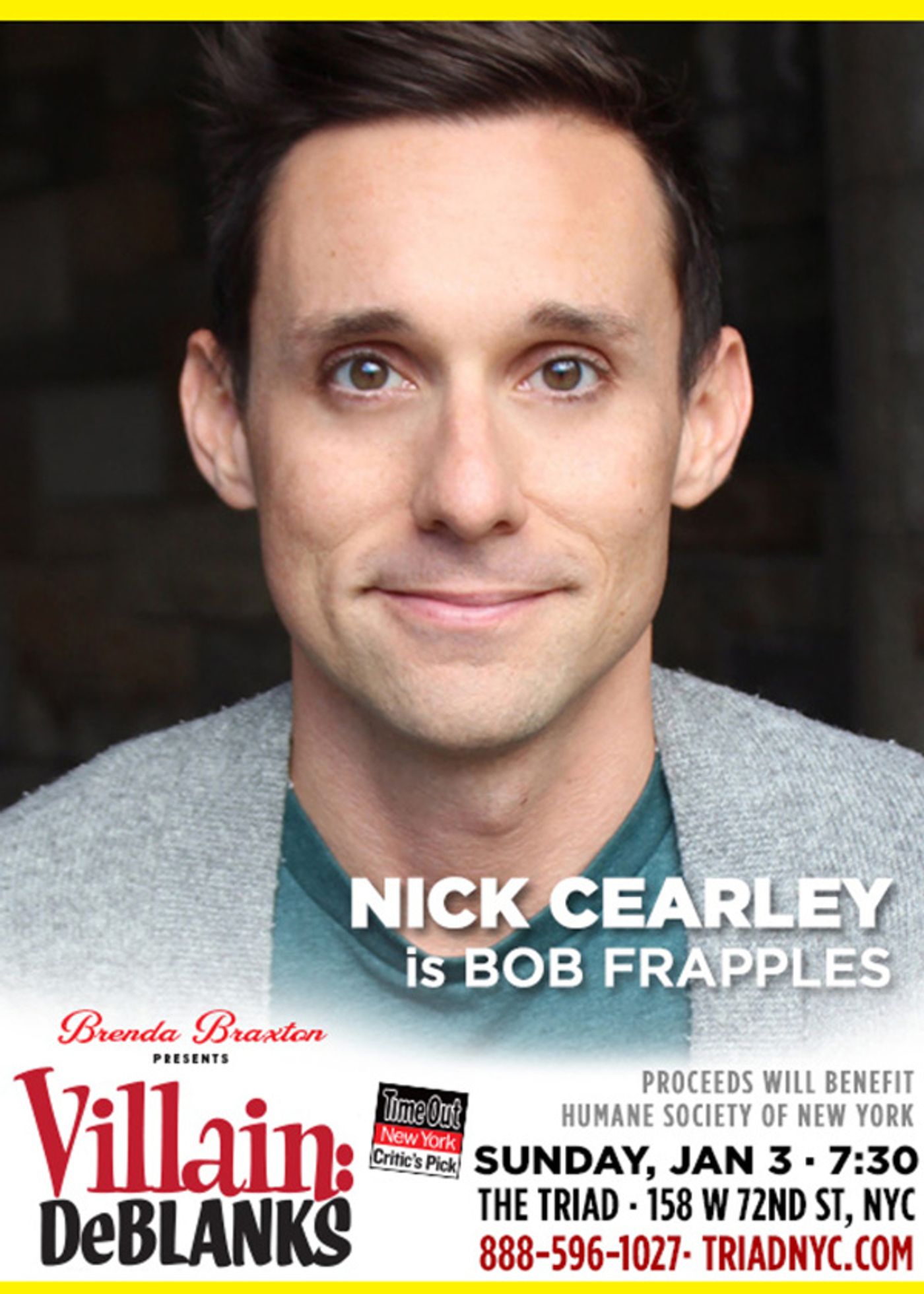 Photo Flash: Ann Harada, Nick Cearley and More to Start the New Year with Big Laughs at VILLAIN: DEBLANKS  Image