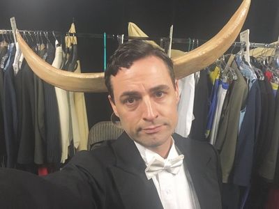 Max von Essen of AN AMERICAN IN PARIS (Broadway) @MaxizPad: 2016 got me like. #SIP #H Photo