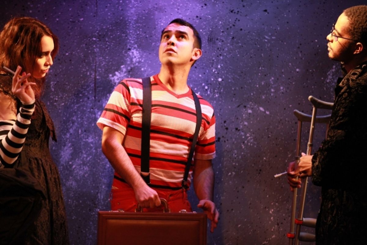 Brenann Stacker, Chris Acevedo and Eric G. Walter in THE ADVENTURES OF FeRb at 