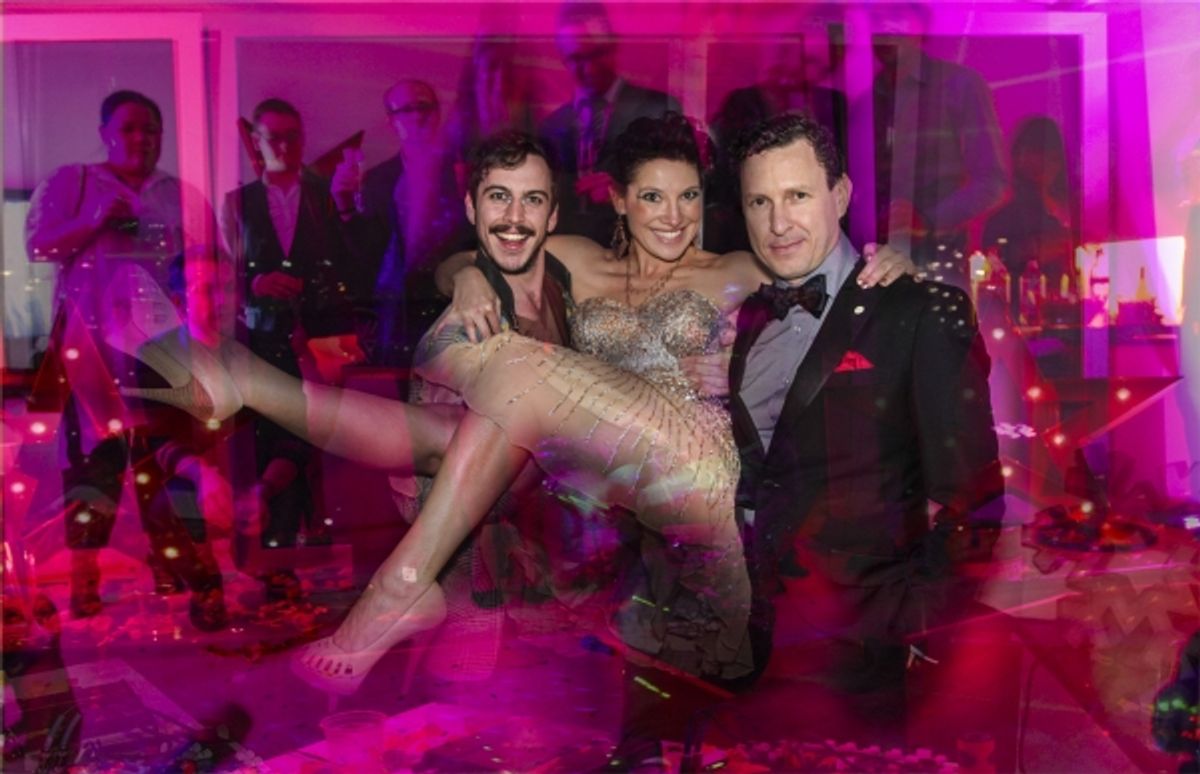 Brendan MacLean, Karen Sterling and Jacob Langfelder at 