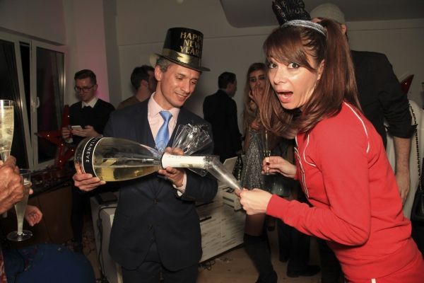 David Noto and Varsity Interpretive Dance Squad Photo