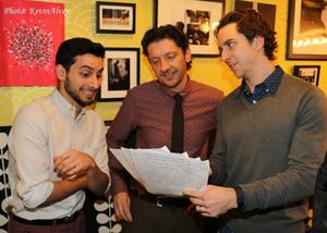 Robert Ariza, Neil Bartram, Skyler Adams @ BroadwayWorld Robert Ariza, Neil Bartram, Skyler Adams Photo