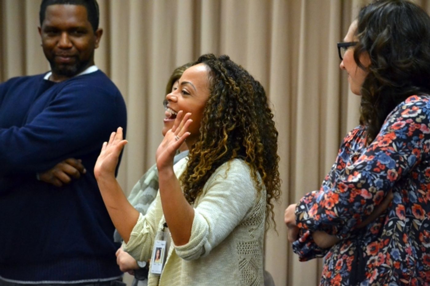 Photo Flash: In Rehearsal for DISGRACED at Alliance Theatre  Image