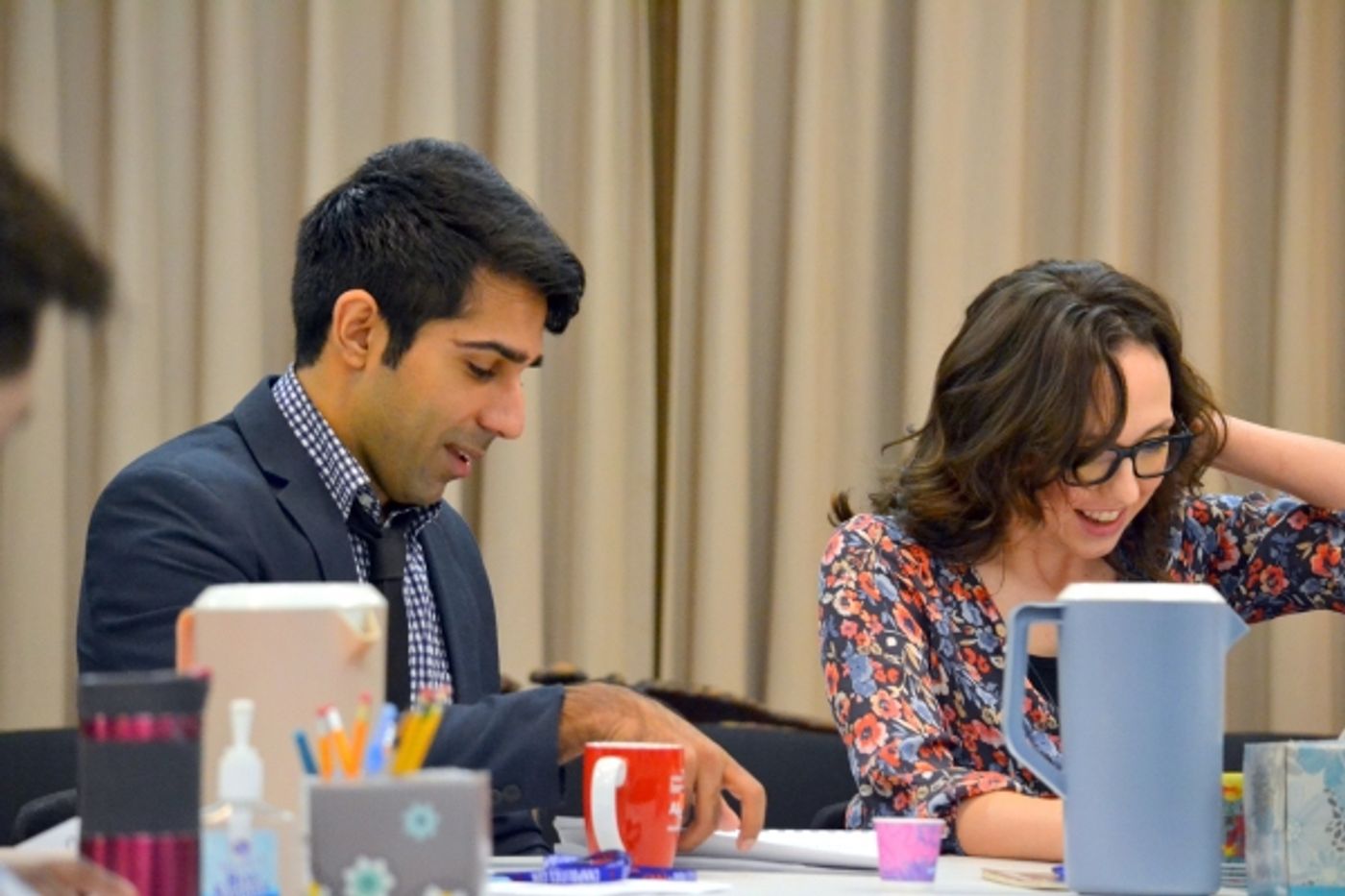 Photo Flash: In Rehearsal for DISGRACED at Alliance Theatre Photo Flash: In Rehearsal for DISGRACED at Alliance Theatre Image