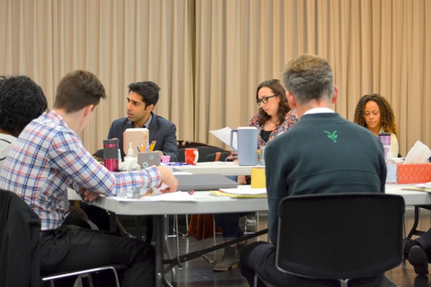 Photo Flash: In Rehearsal for DISGRACED at Alliance Theatre Photo Flash: In Rehearsal for DISGRACED at Alliance Theatre Image