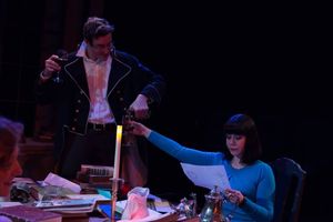 JACOB TICE (Valentine) and DEYA OZBURN (Hannah) Photo