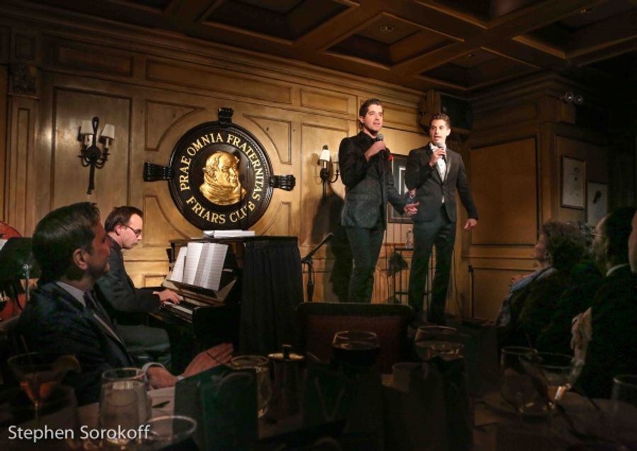 Photo Coverage: Will & Anthony Nunziata Bring BROADWAY AND BEYOND to the Friars Club Image