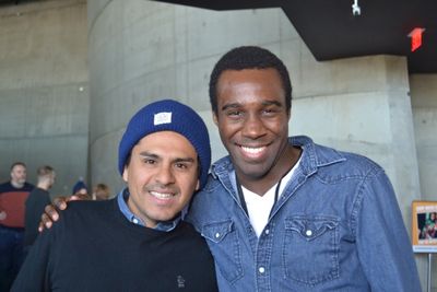 Reza Salazar (Oscar) and Tramell Tillman (Chris) Photo