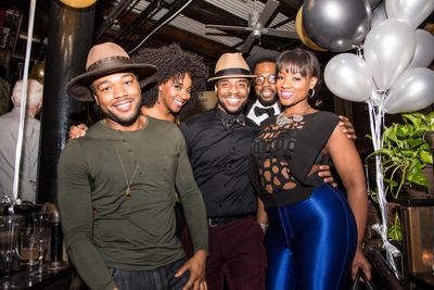 Grasan Kingsberry, Crystal Joy, Antoine L. Smith, Akron Watson and Patrice Covington Photo