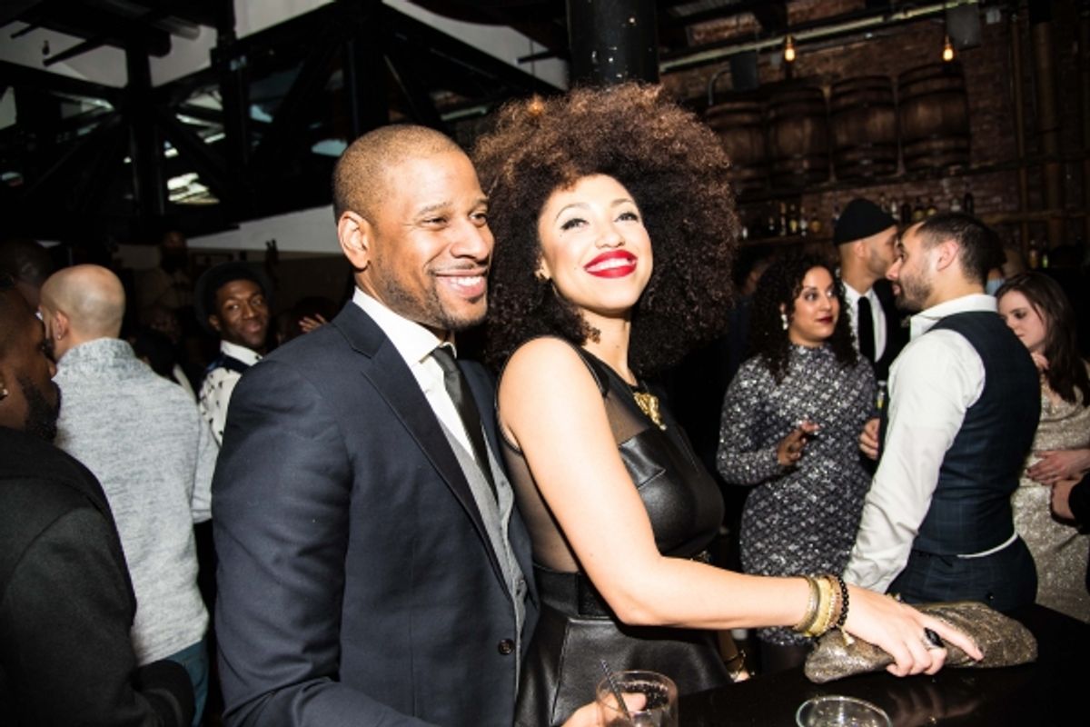 Mike McConnell and Taren Guy at 