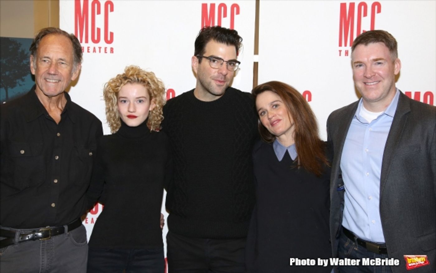 Photo Coverage: Zachary Quinto and Company of MCC's SMOKEFALL  Meet the Press Image