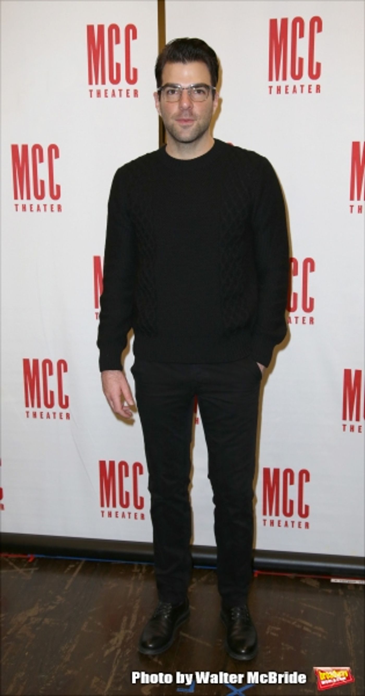 Photo Coverage: Zachary Quinto and Company of MCC's SMOKEFALL  Meet the Press Image