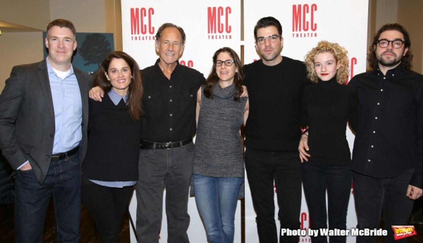 Photo Coverage: Zachary Quinto and Company of MCC's SMOKEFALL  Meet the Press Image