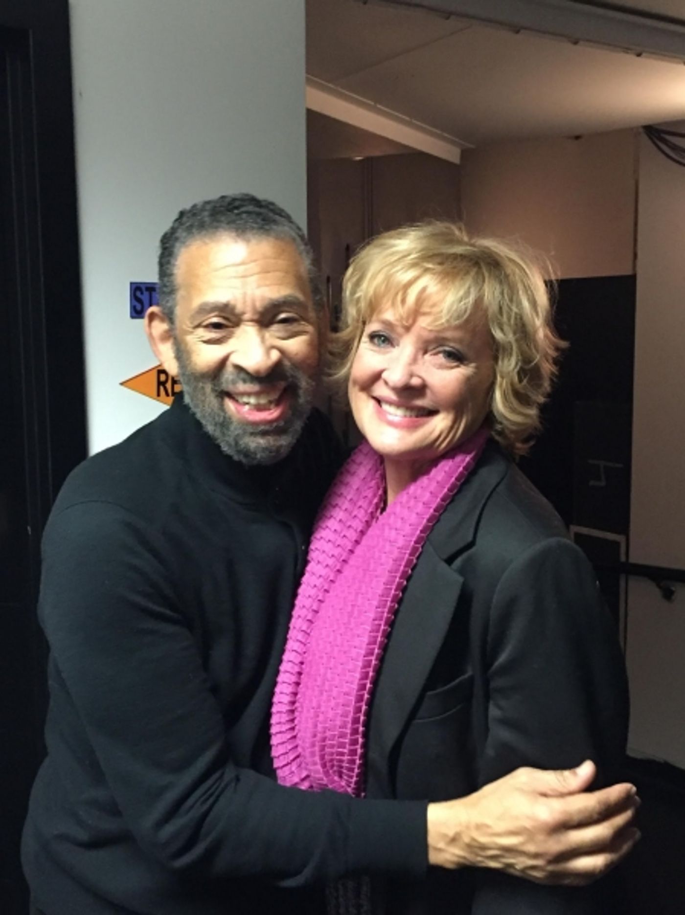 Photo Flash: Christine Ebersole Visits MAURICE HINES TAPPIN' THRU LIFE Off-Broadway  Image