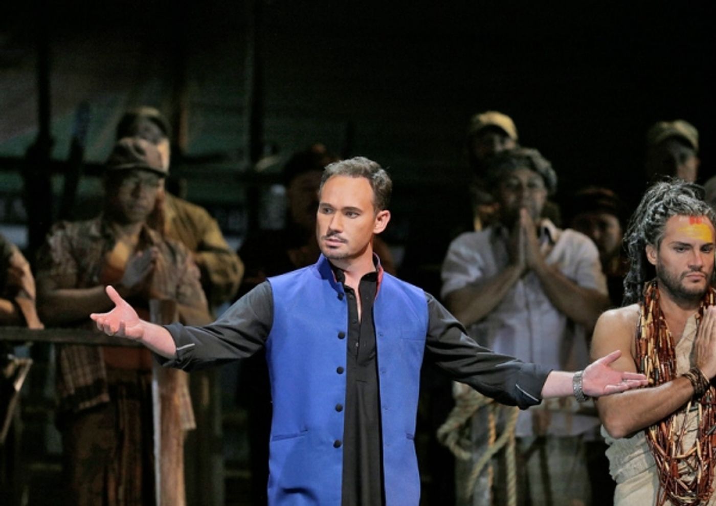 Photo Flash: First Look at Diana Damrau, Matthew Polenzani, Mariusz Kwiecien & More in Met Opera's LES PÊCHEURS DE PERLES  Image