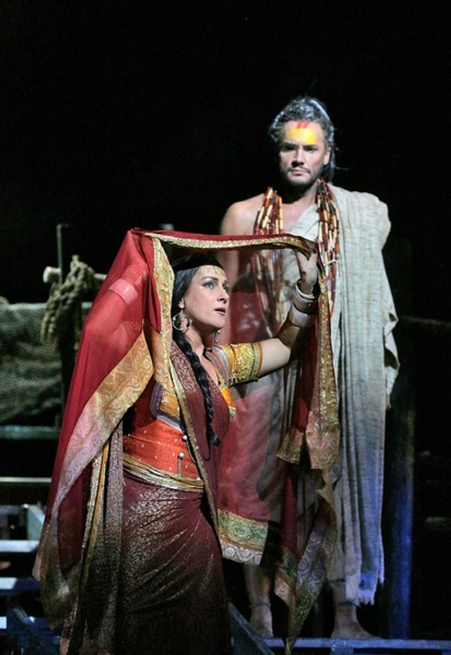 Photo Flash: First Look at Diana Damrau, Matthew Polenzani, Mariusz Kwiecien & More in Met Opera's LES PÊCHEURS DE PERLES Image