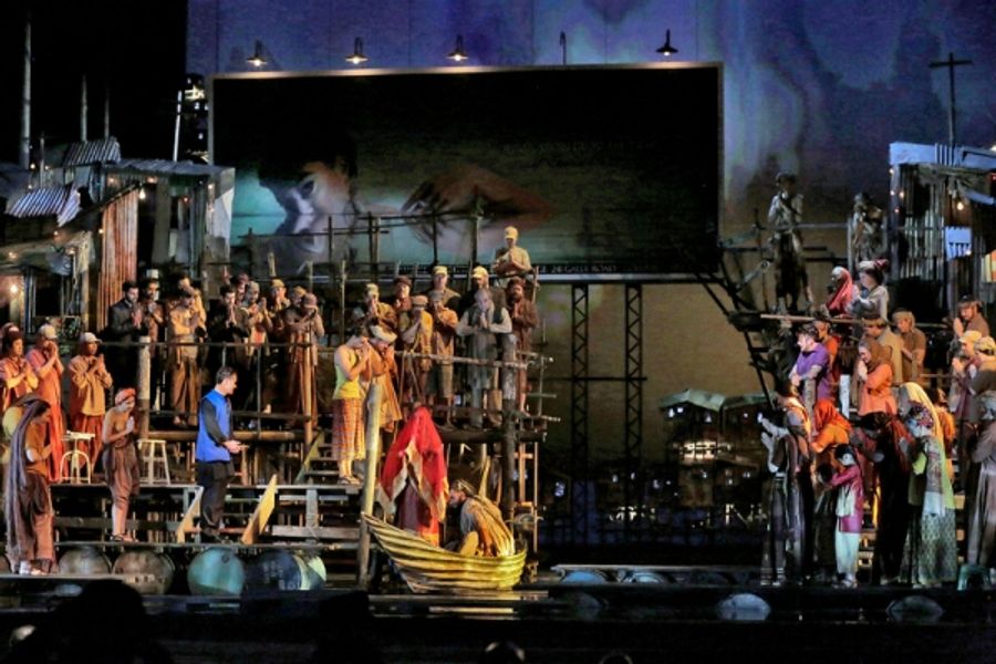 Photo Flash: First Look at Diana Damrau, Matthew Polenzani, Mariusz Kwiecien & More in Met Opera's LES PÊCHEURS DE PERLES Image