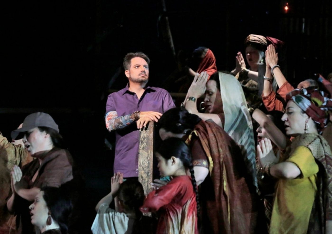 Photo Flash: First Look at Diana Damrau, Matthew Polenzani, Mariusz Kwiecien & More in Met Opera's LES PÊCHEURS DE PERLES  Image