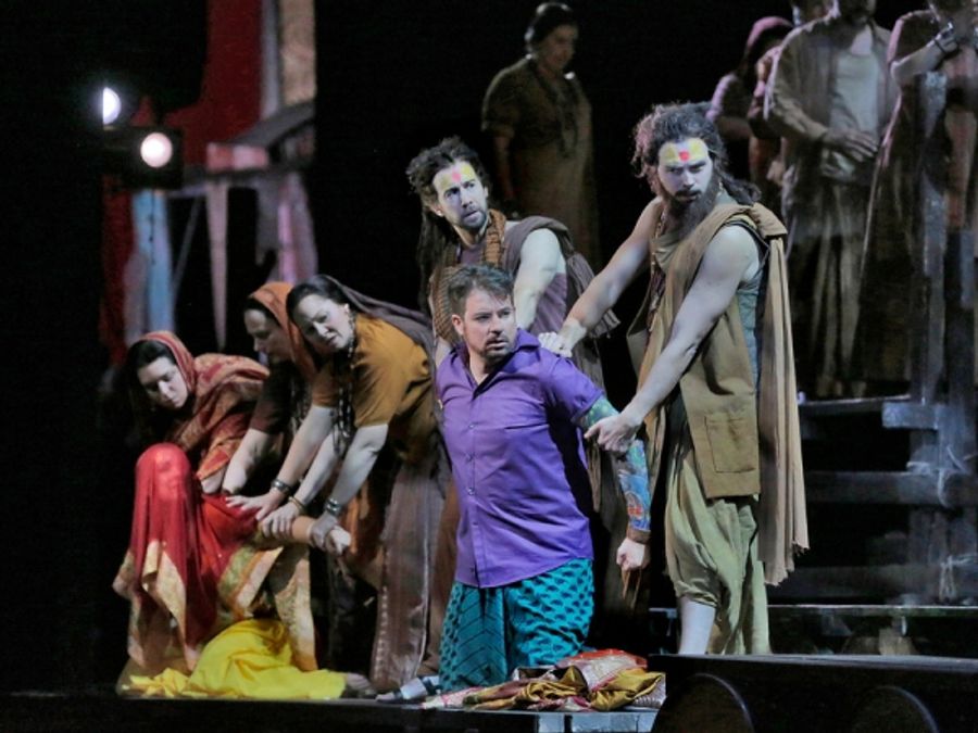 Photo Flash: First Look at Diana Damrau, Matthew Polenzani, Mariusz Kwiecien & More in Met Opera's LES PÊCHEURS DE PERLES Image