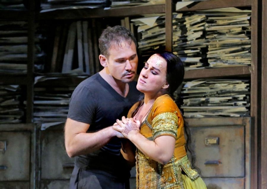 Photo Flash: First Look at Diana Damrau, Matthew Polenzani, Mariusz Kwiecien & More in Met Opera's LES PÊCHEURS DE PERLES Image