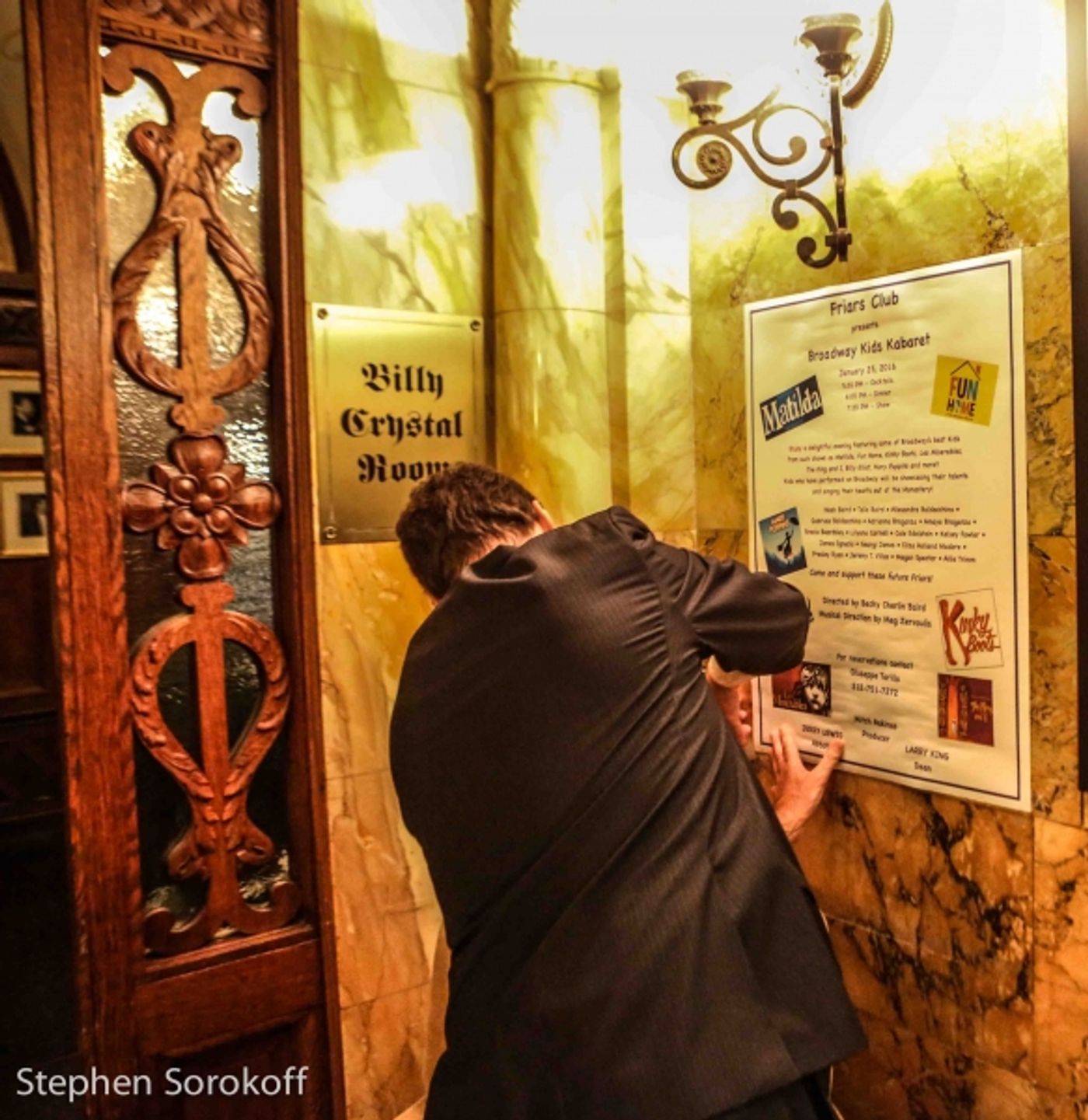 Photo Coverage: The Tables Are Turned - Larry King Gets Interviewed at the Friars Club  Image