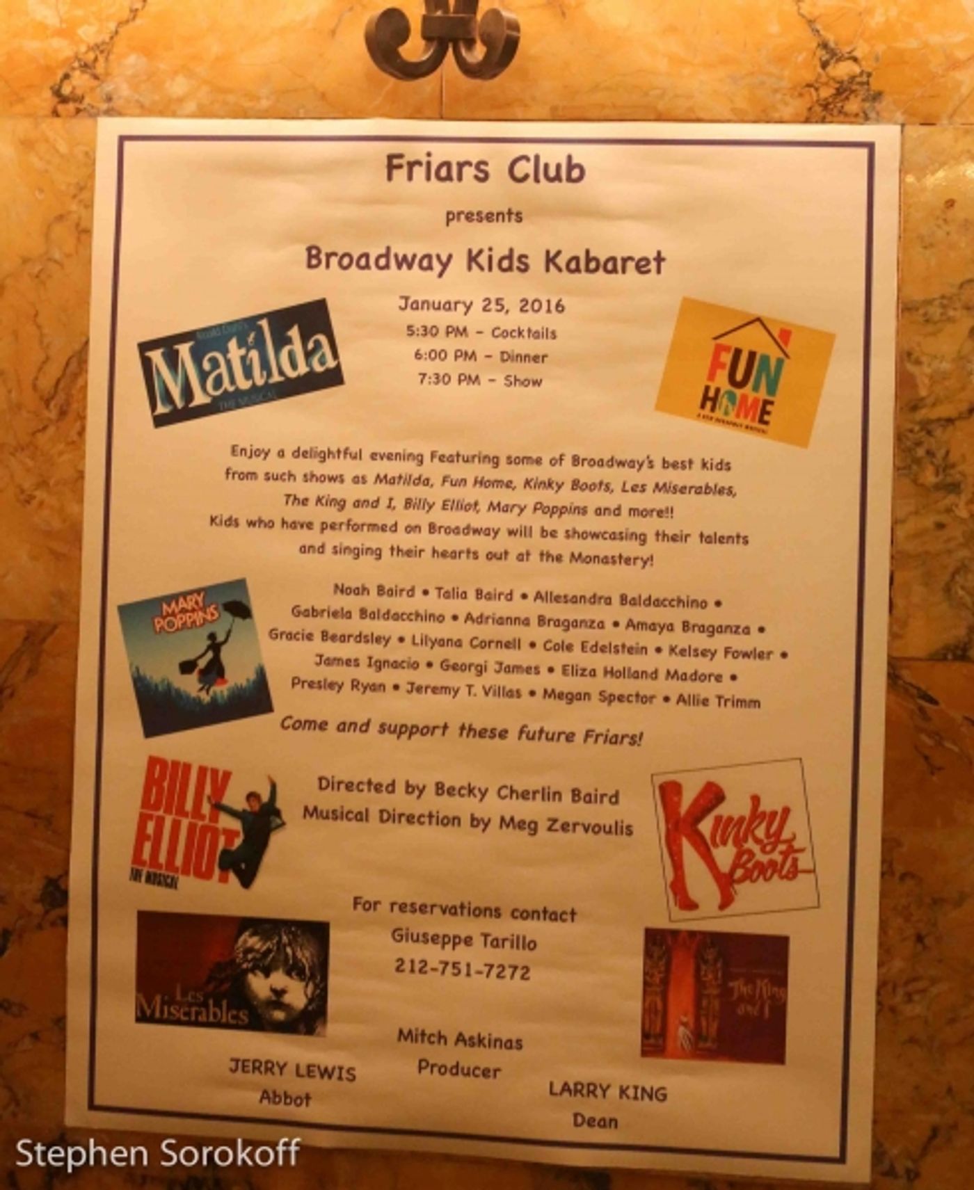 Photo Coverage: The Tables Are Turned - Larry King Gets Interviewed at the Friars Club  Image