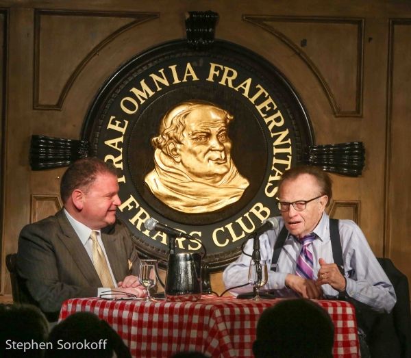 Bruce Charet & Larry King Photo
