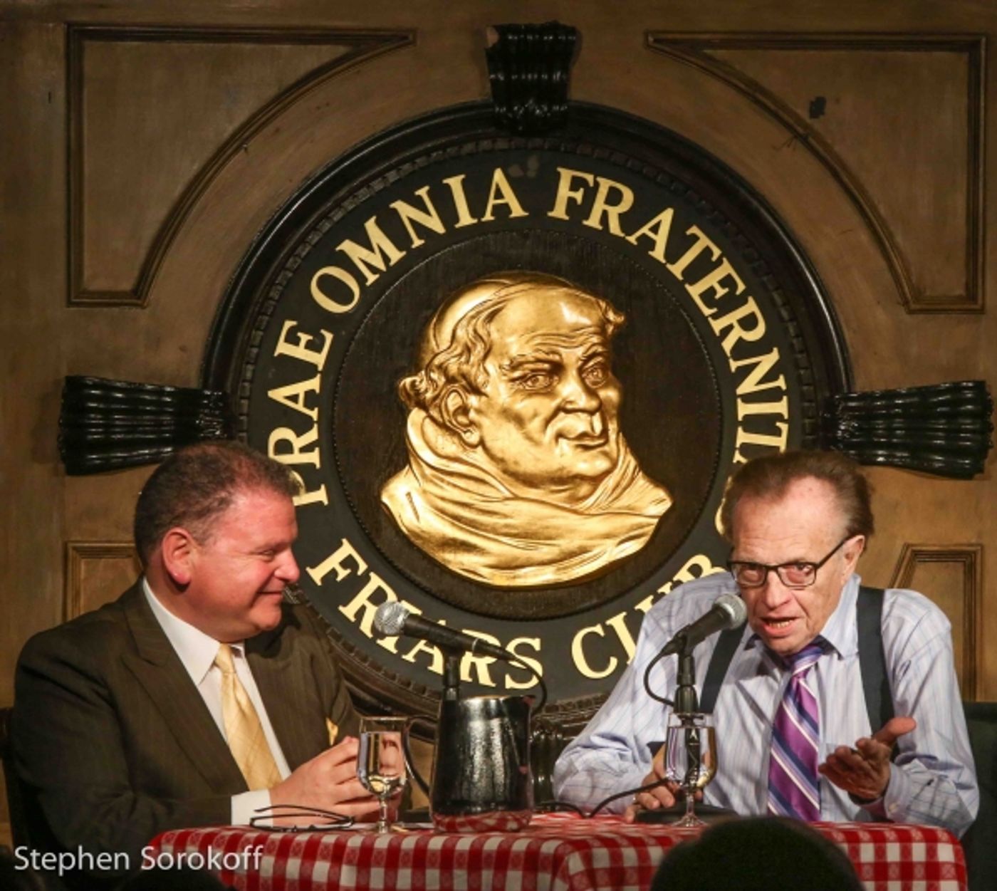 Photo Coverage: The Tables Are Turned - Larry King Gets Interviewed at the Friars Club  Image