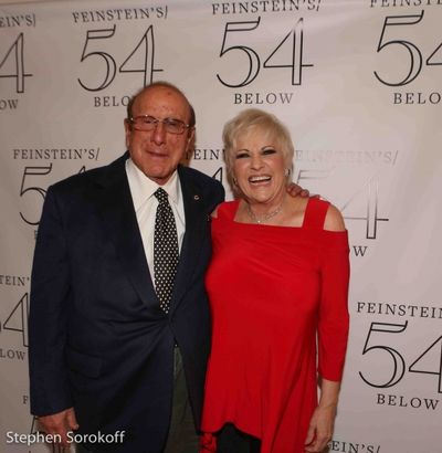 Clive Davis & Lorna Luft Photo