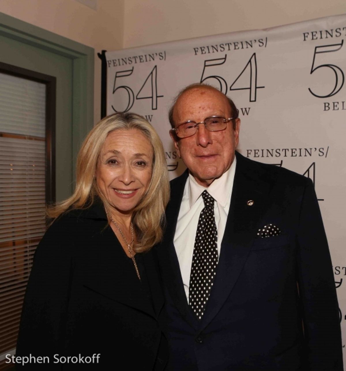 Eda Sorokoff & Clive Davis at 