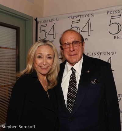Eda Sorokoff & Clive Davis Photo