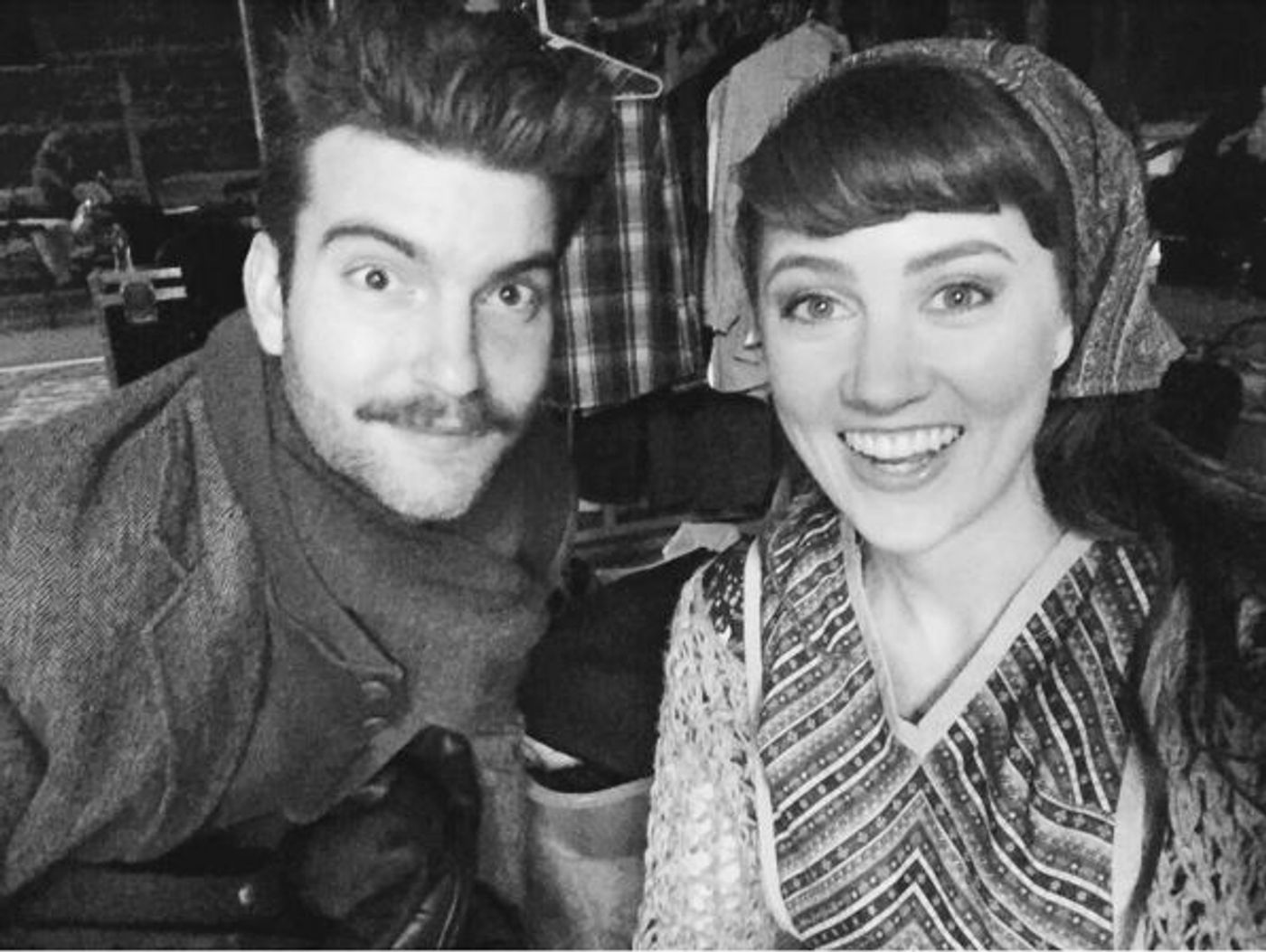 Photo Flash: Saturday Intermission Pics, 1/09- WICKED, AN AMERICAN IN PARIS, SOMETHING ROTTEN!, and Many More! Photo Flash: Saturday Intermission Pics, 1/09- WICKED, AN AMERICAN IN PARIS, SOMETHING ROTTEN!, and Many More! Image