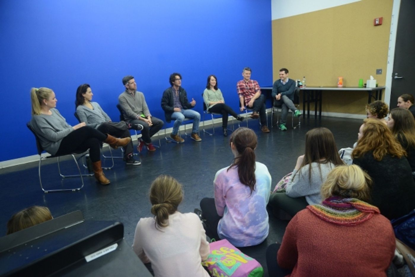 Photo Flash: Darren Criss Leads Broadway Workshop Master Classes in NYC  Image