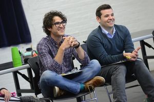 Darren Criss & Marc Tumminelli @ BroadwayWorld Darren Criss & Marc Tumminelli Photo